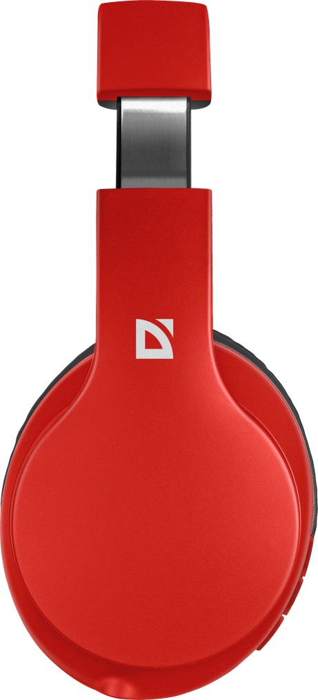 Гарнитура Defender FreeMotion B580 (полноразмерная закрытая, беспроводная, Bluetooth 5.0, с микрофоном, до 8 часов работы от батареи, складная, soft-touch, red)
