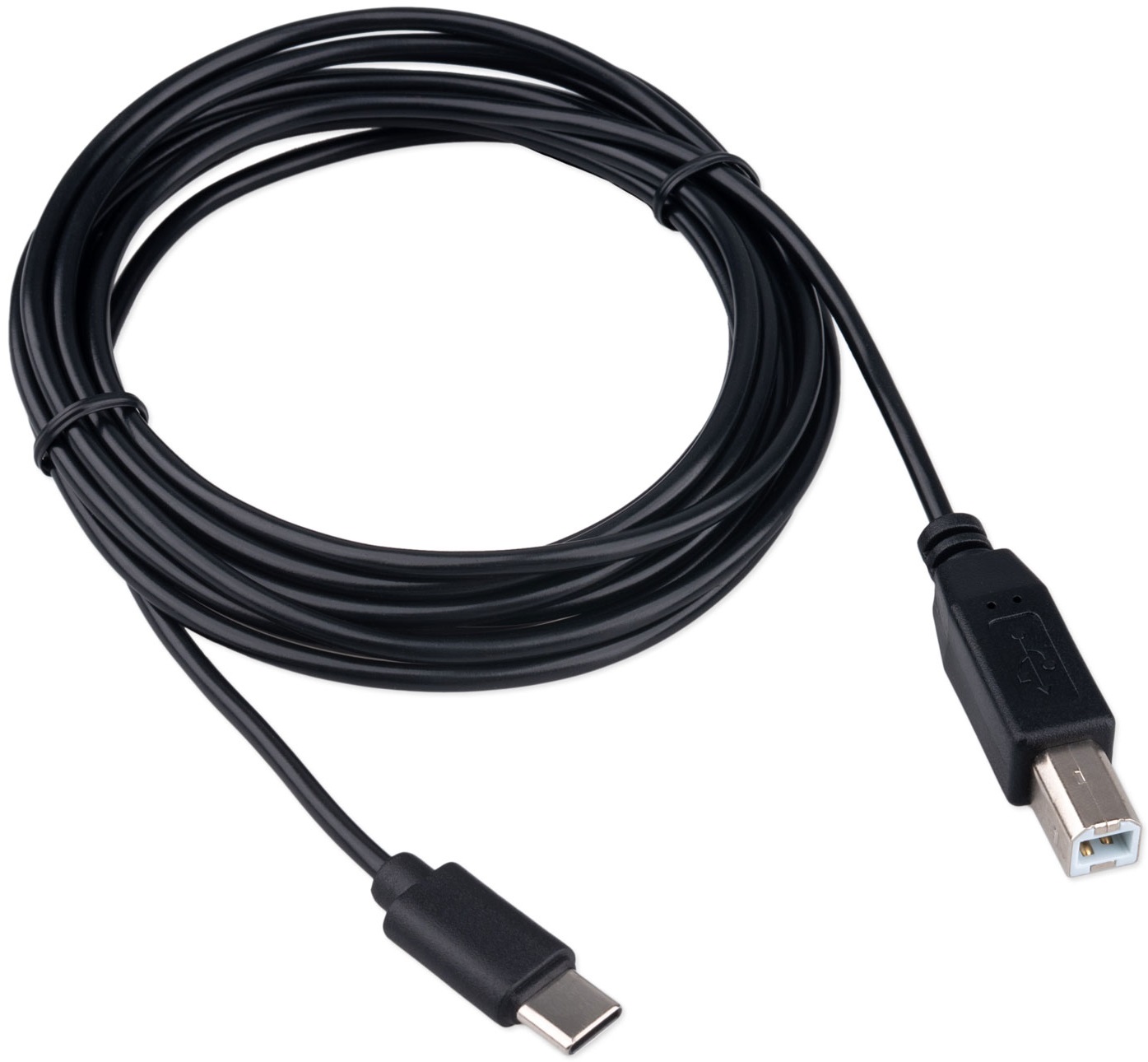 Кабель USB 2.0 Type-C - USB Bm 3.0m (GCC-USB2-CMBM-3M, медь, black) Гарнизон