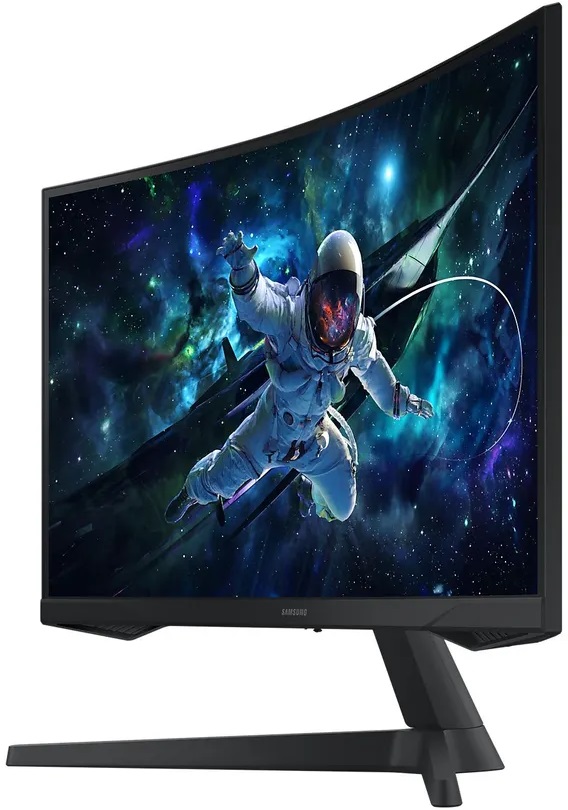 Монитор Samsung 27" Odyssey G5 C27G55TQBI black (2560x1440, 144Hz, Curved, 2500:1, 178°/178°, 1ms (MPRT), 300cd/m2, VA, HDMI, DP, выход на наушники)