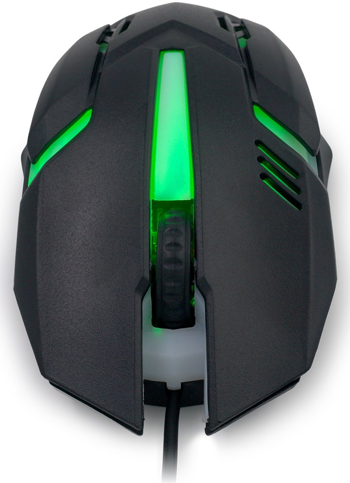 Мышь FUMIKO VENOMOUS FMW-05L-K (optical, 1000dpi, RGB подсветка, 1.2m, black)