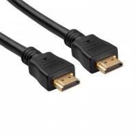 Кабель HDMIm-HDMIm 2.0m (THD6000E-2M, ver.1.4b+3D, с позолоченными контактами, black) Telecom