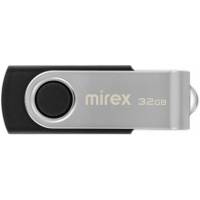 Флеш накопитель USB 2.0 32Gb Mirex Swivel (black)