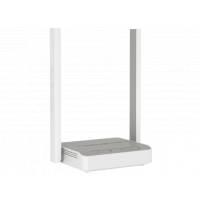 Роутер Keenetic Start (KN-1111) (300Mbps, 2.4GHz, 3 ports, 100Mbps, 2 внешние несъёмные антенны 5dBi, grey-white)