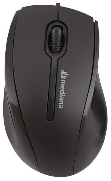 Мышь Mediana M-005 (USB, optical, 800dpi, черный)