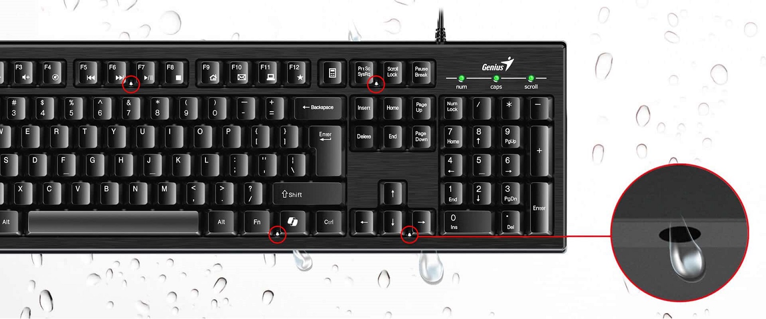 Клавиатура Genius Smart KB-101 (USB, мультимедийная, black)