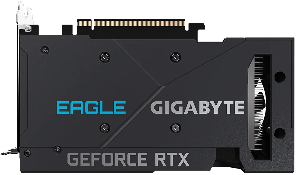 Видеокарта Gigabyte GF RTX3050 8Gb (GV-N3050EAGLE OC-8GD, 128bit, GDDR6, 2xHDMI+2xDP) RTL