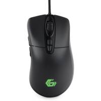 Мышь Gembird MG-550 (USB, optical, 3200dpi, игровая, 1.75m, black)