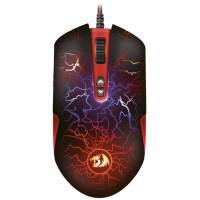 Мышь Redragon LAVAWOLF (USB, optical, 3500dpi, игровая, black-red)