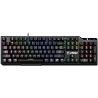 Клавиатура MSI Vigor GK41 (USB, механическая, RED Switch, регулируемая подсветка, игровая, мультимедийная, Anti-Ghosting, 1.8m, black)