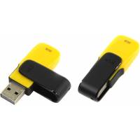 Флеш накопитель USB 2.0 8Gb Silicon Power Ultima U31 (SP008GBUF2U31V1Y, yellow)