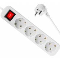 Сетевой удлинитель Defender S418 (4 розетки, 1,8 метра, 10A, white) OEM