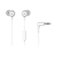 Наушники JBL C50HI (затычки, для мобильных устройств, с микрофоном, 1.2m, white)