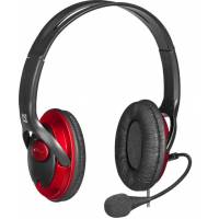 Наушники Defender PHOENIX 875U (полноразмерные закрытые, с микрофоном, регулятор, 1.8m, black-red)