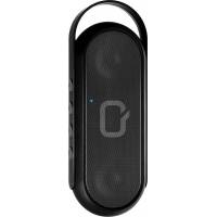 Колонка QUMO X4 (6W, портативная, аккумулятор 1500mAh, Bluetooth v.4.0, микрофон, громкая связь, AUX, USB, MicroSD до 32Gb, FM, MP3, black)