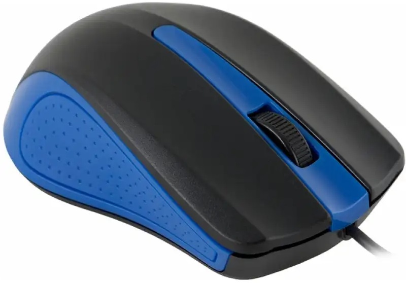 Мышь Acer OMW011 (ZL.MCEEE.002) (USB, optical, 1200dpi, 1.3m, black-blue)