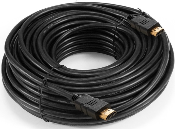 Кабель HDMI (m) - HDMI (m) 15.0m (ver.1.4, с позолоченными контактами, black) ExeGate