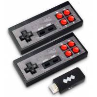 Мини-консоль игровая Y2-HD с эмуляцией NES (Dendy) (HDMI, беспроводные джойстики (AAA), 568 предустановленных игр)