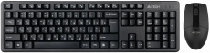 Клавиатура+мышь беспроводные A4Tech 3330N (black)