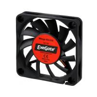 Вентилятор ExeGate Mirage (60x10S) (60x60x10mm, sleeve, 4500rpm, 20dBa, 3pin, black) OEM