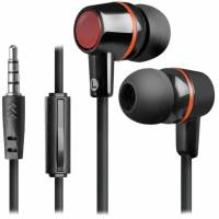 Наушники Defender Pulse 428 (затычки, с микрофоном, 1.1m, black)