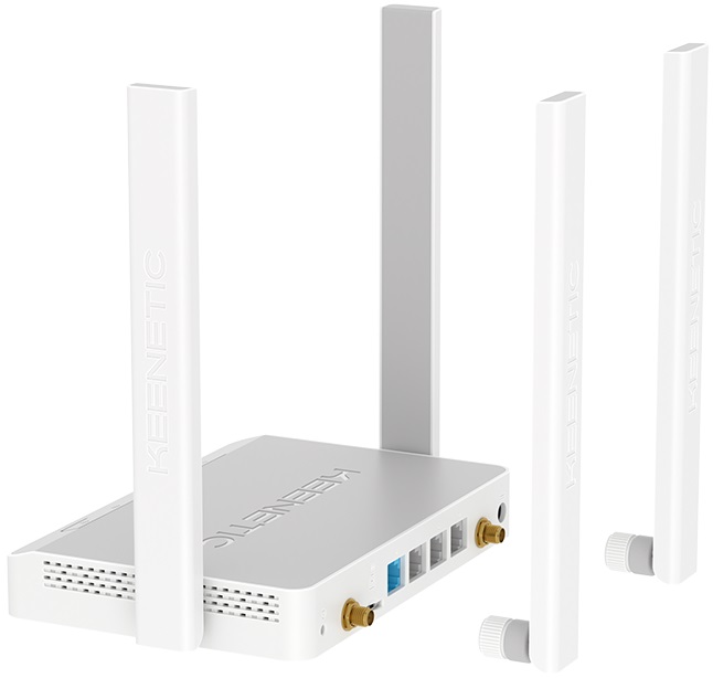 Роутер Keenetic Runner 4G (KN-2212) (300Mbps, 2.4GHz, 3 ports, 100Mbps, 2 съёмные и 2 несъёмные внешние антенны 4dBi, 4G LTE, Nano SIM, white)