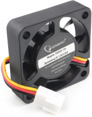 Вентилятор Gembird D40SM-12A (40x40x10mm, sleeve, 5000rpm, 27dBa, 3pin, black) OEM