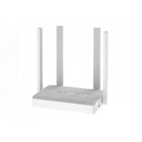 Роутер Keenetic Viva (KN-1910) (1267Mbps, 2.4/5GHz, 4 ports, 1000Mbps, 4 внешние несъёмные антенны 5dBi, 2*USB, USB Printer/FTP Server/3G/4G, white-grey)