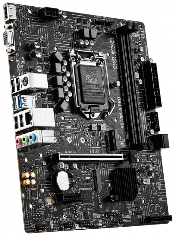 Материнская плата MSI H510M-A PRO (s1200, mATX) RTL