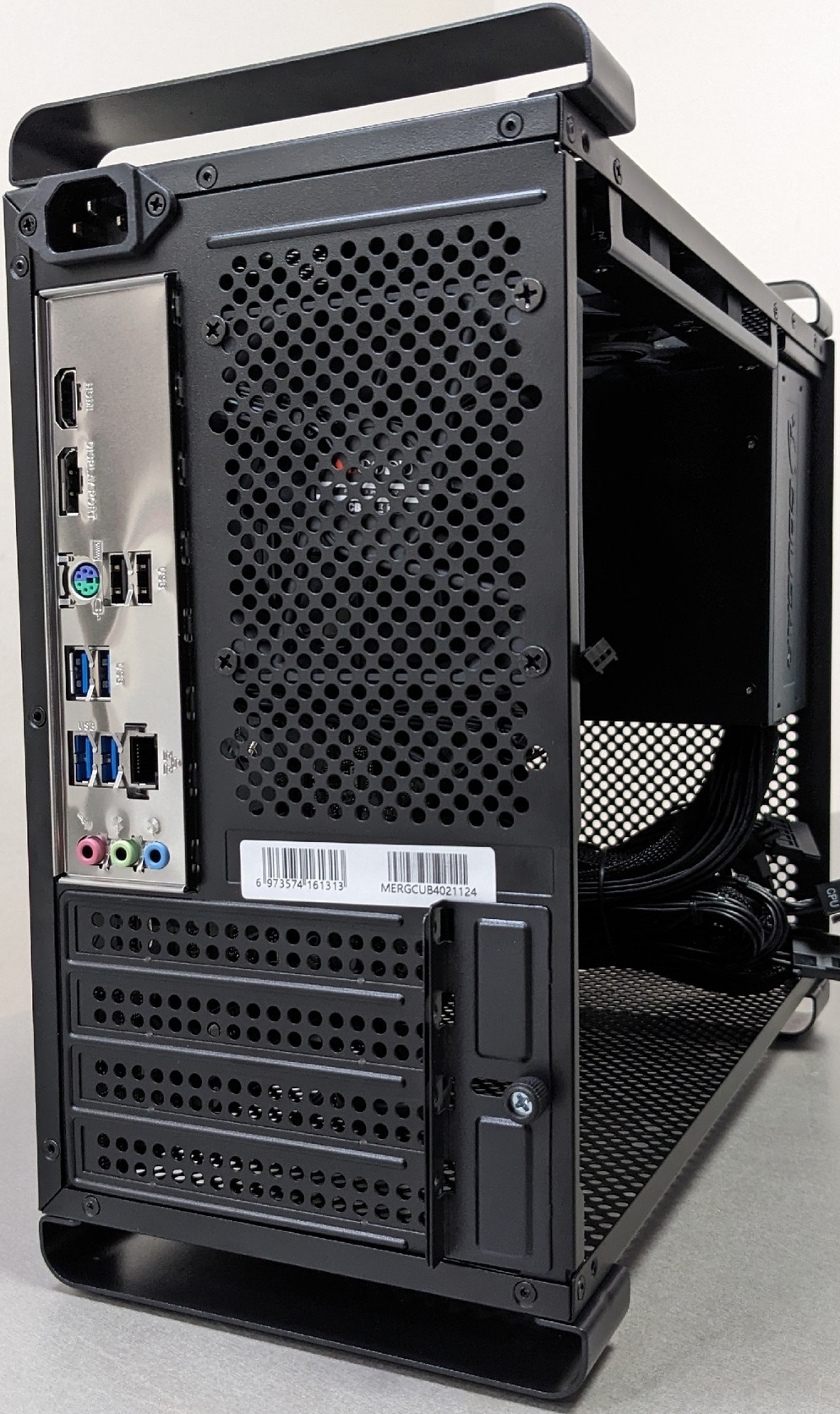 Корпус ACCORD ACC-GCUB4 (без БП, mATX, USB 3.0, 1x Fan, black)