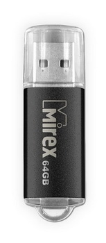 Флеш накопитель USB 2.0 8Gb Mirex Unit (black)