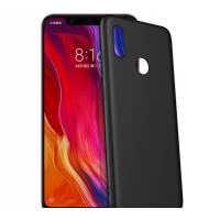 Чехол клип-кейс (для Xiaomi Redmi 6A, silicone, black)