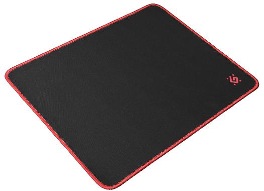 Коврик для мыши Defender (Black M, тканевый на резиновой основе, игровой, промо-код "War Thunder", black-red, 360x270x3mm)