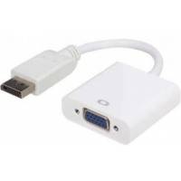 Переходник Display Port (m) - VGA (f) (0.1m, white) BEHPEX