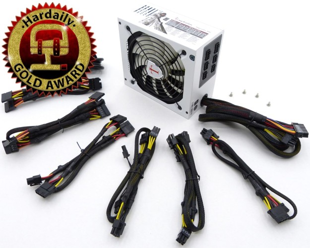 Блок питания AeroCool 750W (Templarius Imperator, 80+ Silver, 140mm, 20+4+8pin, 4*PCI-E 6+2pin, 8*SATA, 5*HDD, 1*FDD) RTL