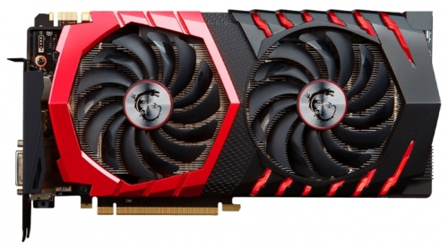 Видеокарта MSI GF GTX1070 8Gb GAMING (GTX 1070 GAMING 8G, 256bit, GDDR5, DVI+HDMI+3*DP) RTL