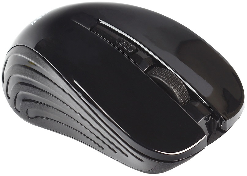 Мышь беспроводная Smartbuy ONE (SBM-340AG-K, optical, 1600dpi, AA, black)