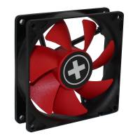 Вентилятор XILENCE XPF80.R.PWM (80x80x25mm, Hydro, 600-1800rpm, 19dBa, 4pin, PWM, black-red) RTL