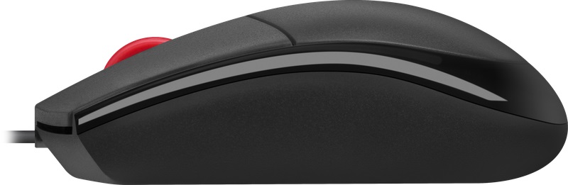 Мышь Defender Optimum MM-140 (USB, optical, 1000dpi, 1.8m, black)