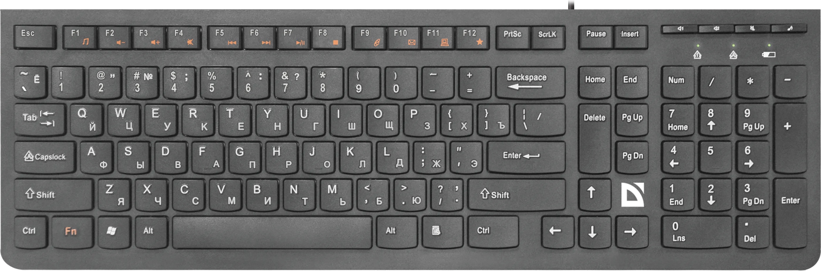 Клавиатура+мышь беспроводные Defender Columbia C-775 (black)