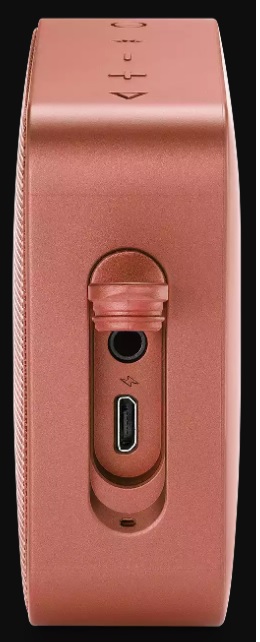 Колонка JBL GO 2 (3W, портативная, аккумулятор 730mAh, до 5ч, Bluetooth v.4.1, микрофон, громкая связь, AUX, защита от воды, sunkissed cinnamon)