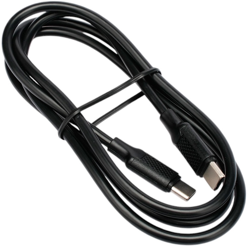 Кабель Type-C --> Type-C 1.0m (CC-USB2.0-240W-1M, медь, 5A, 240W, быстрая зарядка, QC4.0, PD3.1, black) Cablexpert