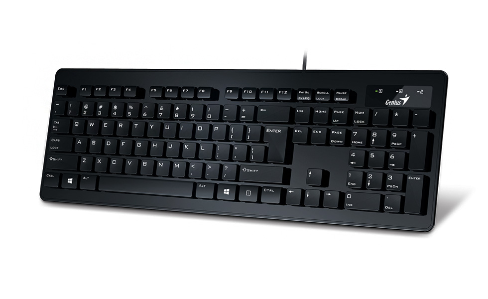 Клавиатура Genius SlimStar 130 (USB, black)