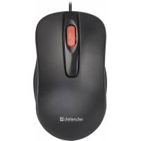 Мышь Defender Point MM-756 (USB, optical, 1000dpi, black)