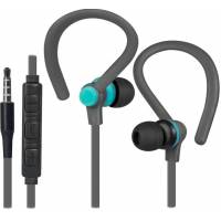 Гарнитура Defender OUTFIT W760  (затычки, с микрофоном, 1.5m, gray-blue)