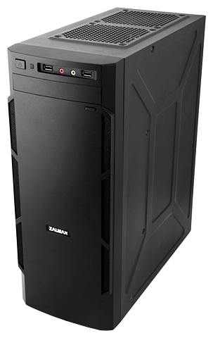 Корпус ZALMAN ZM-T1 (без Б/П, mATX, black)