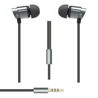 Наушники Microlab K764P (затычки, для мобильных устройств, с микрофоном, 1.2m, gray)