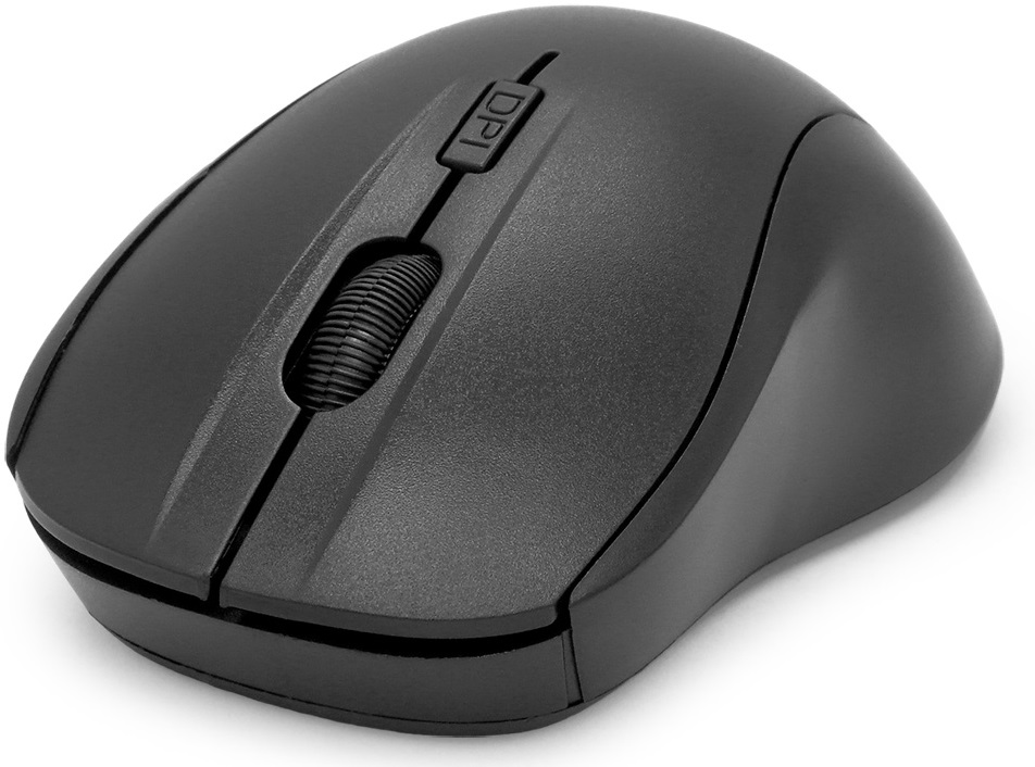 Мышь беспроводная FUMIKO ROBUSTA FMA-02-K (optical, 1600dpi, 2xAAA (нет в комплекте), black)