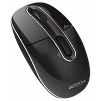 Мышь беспроводная A4Tech G7-300D-1 (optical, 2000dpi, 2xAAA, black-silver)