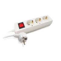 Сетевой фильтр PC Pet (AP02001K-5, 3 розетки, 5 метров, white) OEM