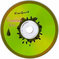 Диск CD-R Smartbuy (700Mb, 52x, kiwifruit, 1шт., без упаковки)